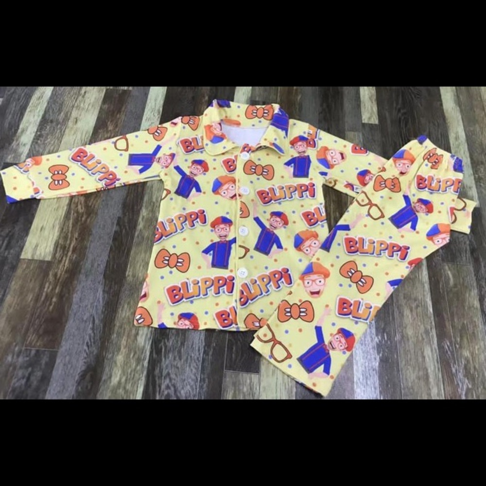 Boys 2 piece pajama set (Blippi)